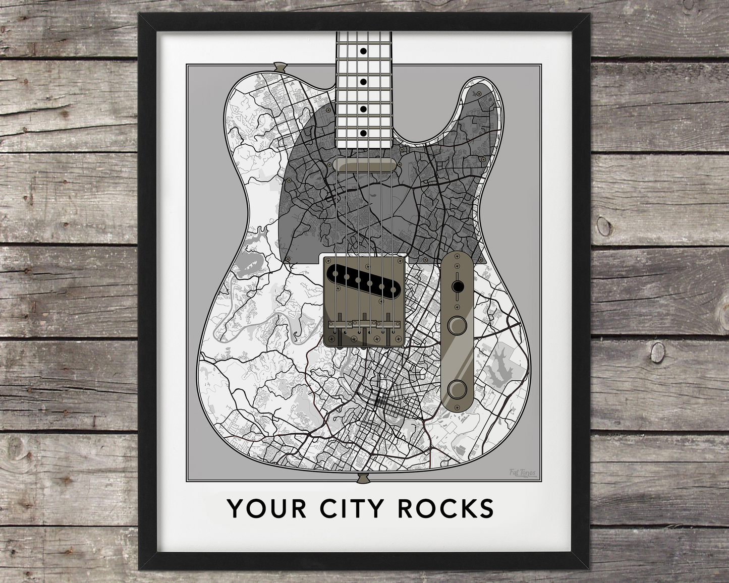 Custom Tele City Map