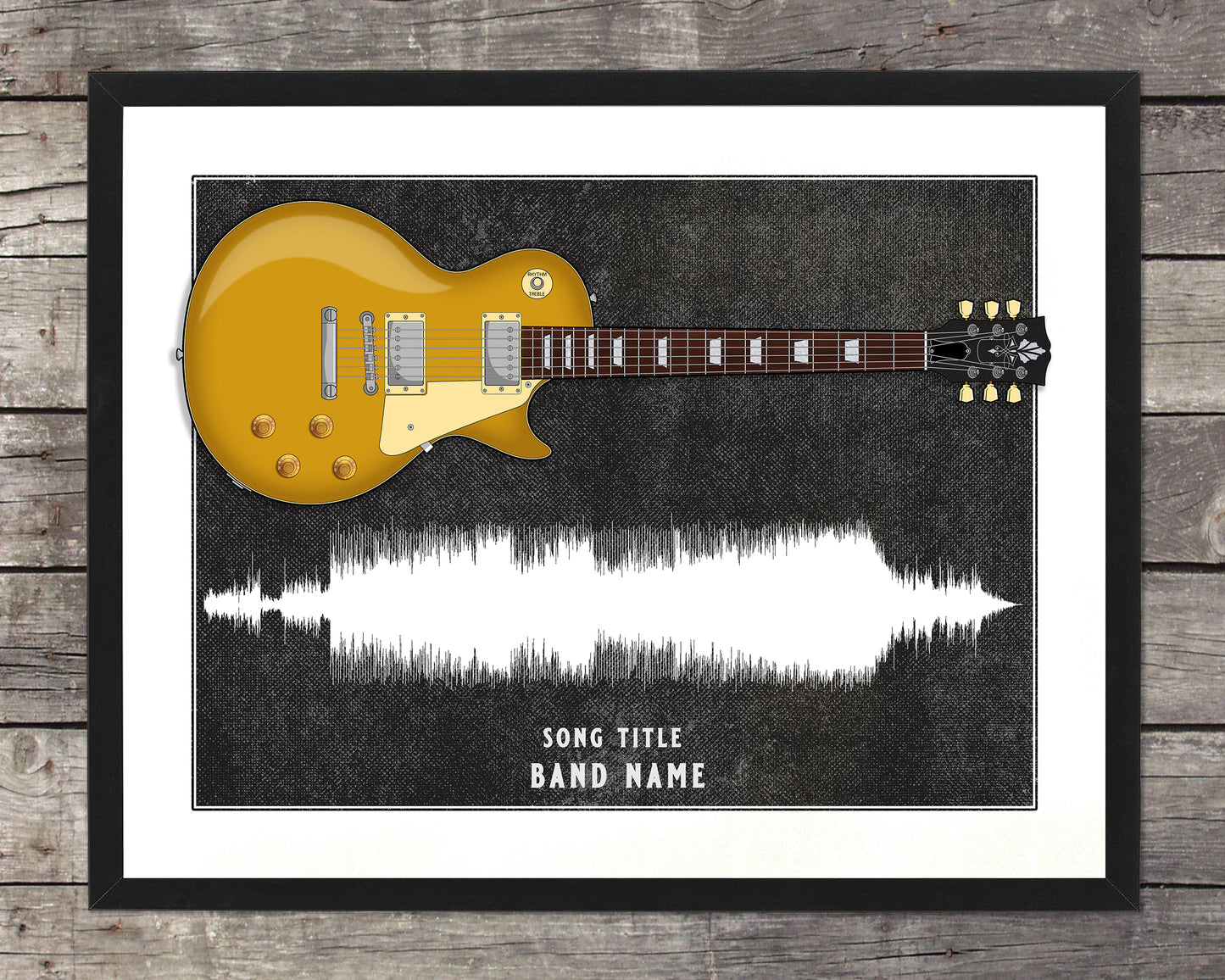 Custom Song Wave Print