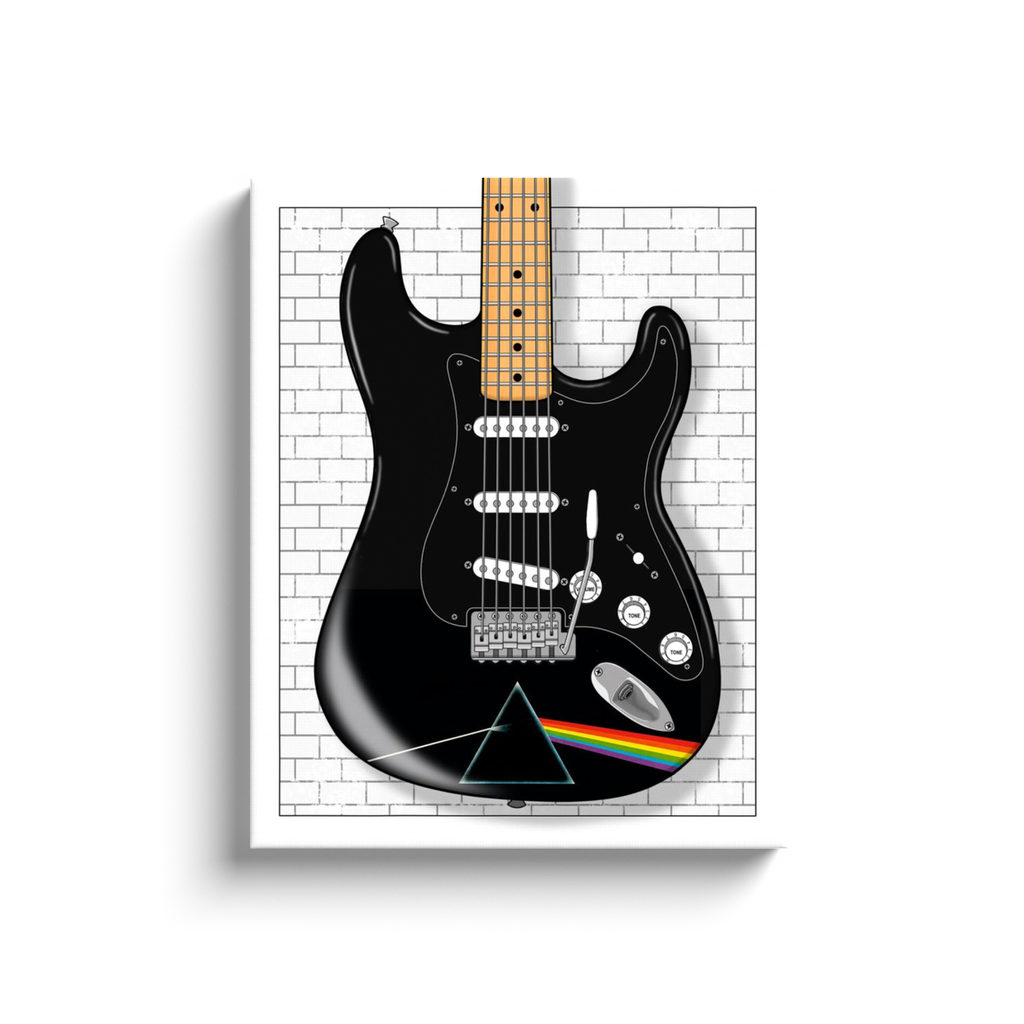 Pink Floyd David Gilmour Inspired Print