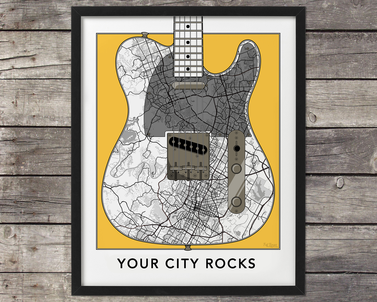 Custom Tele City Map