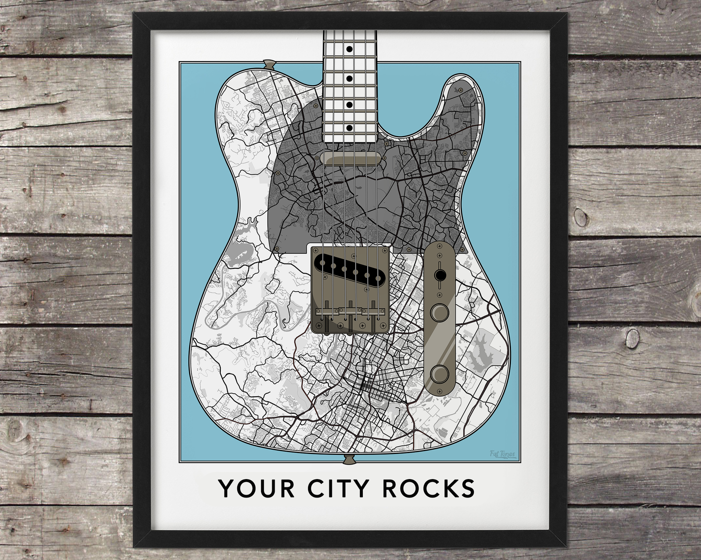 Custom Tele City Map
