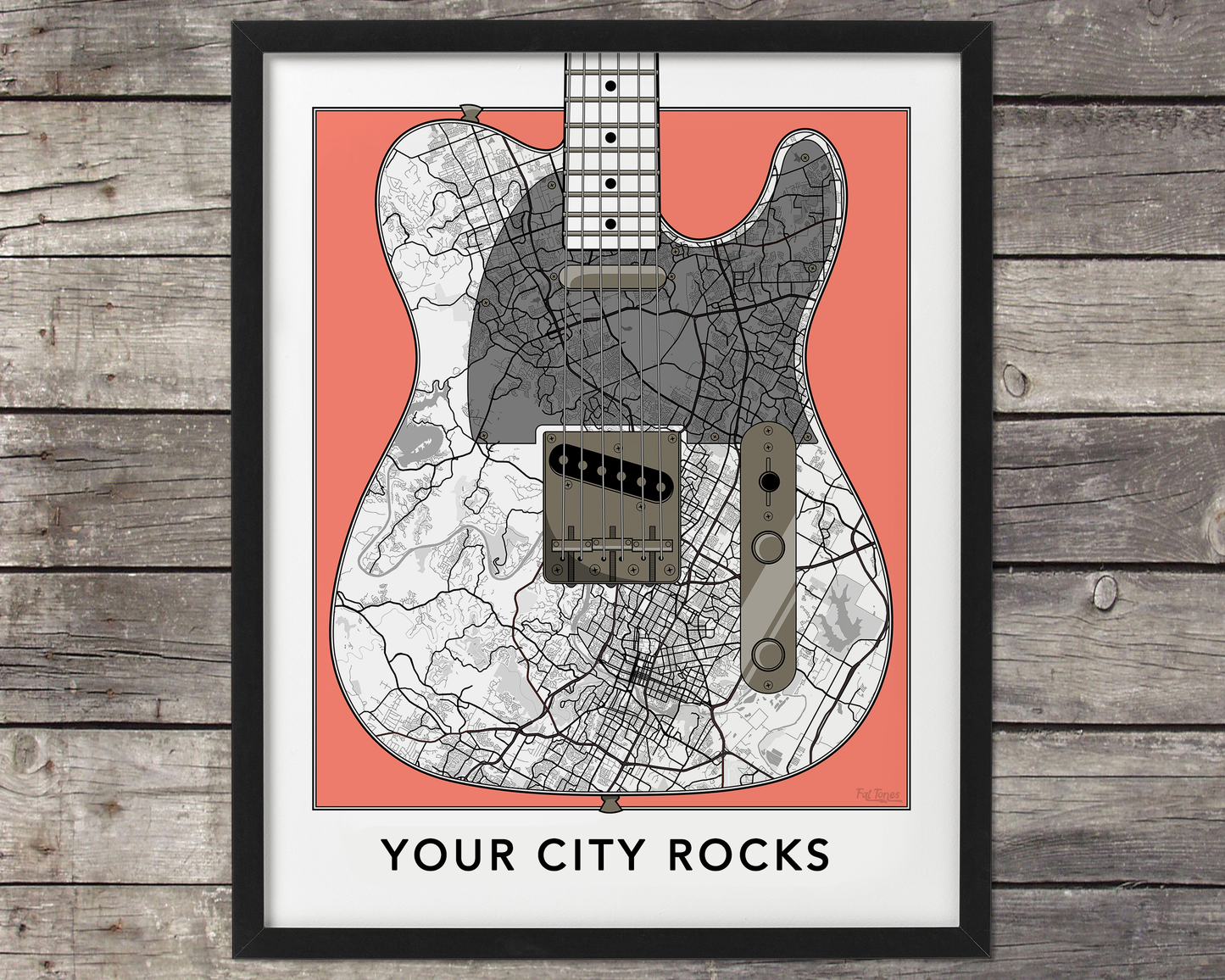 Custom Tele City Map
