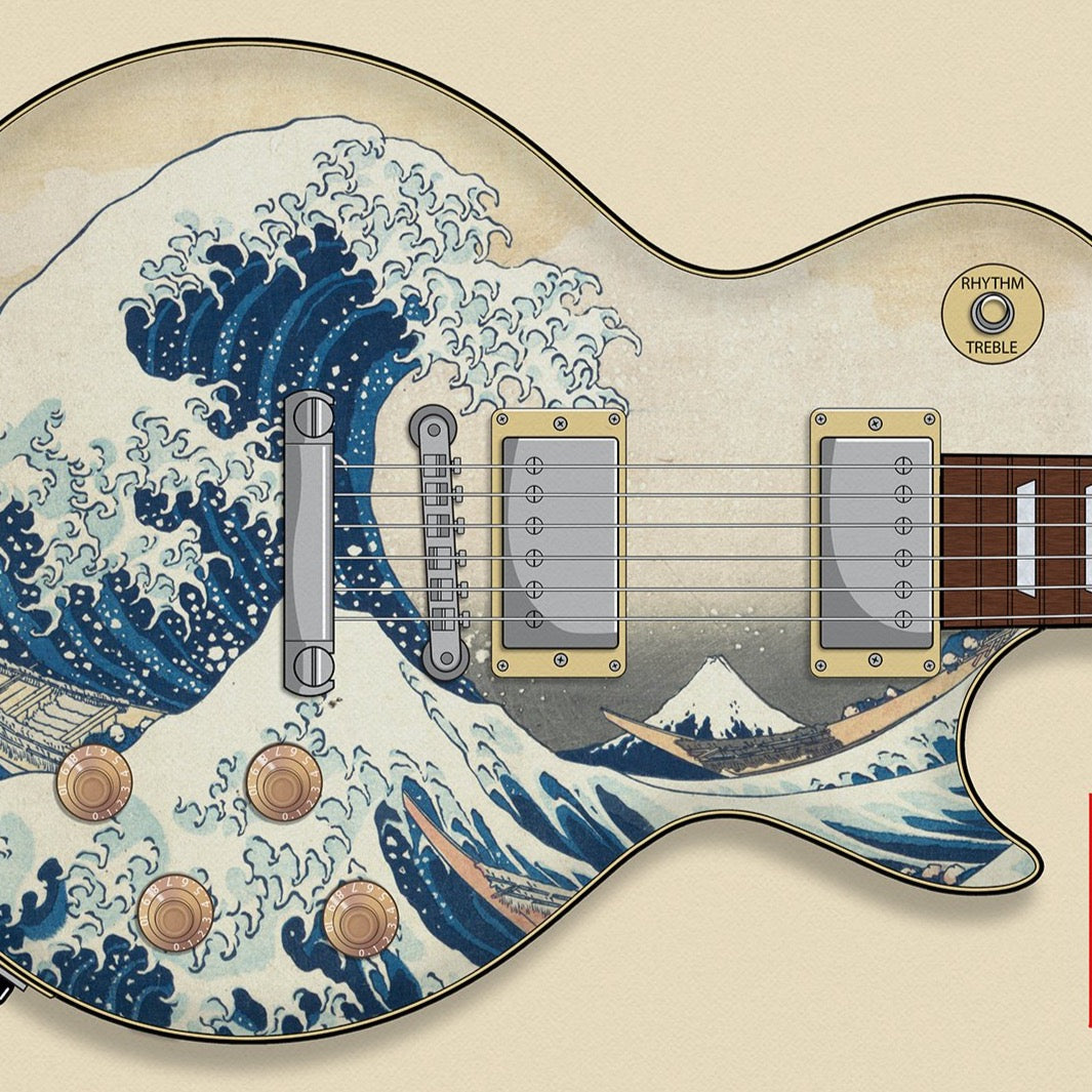 The Great Wave LP Print – Fat Tones
