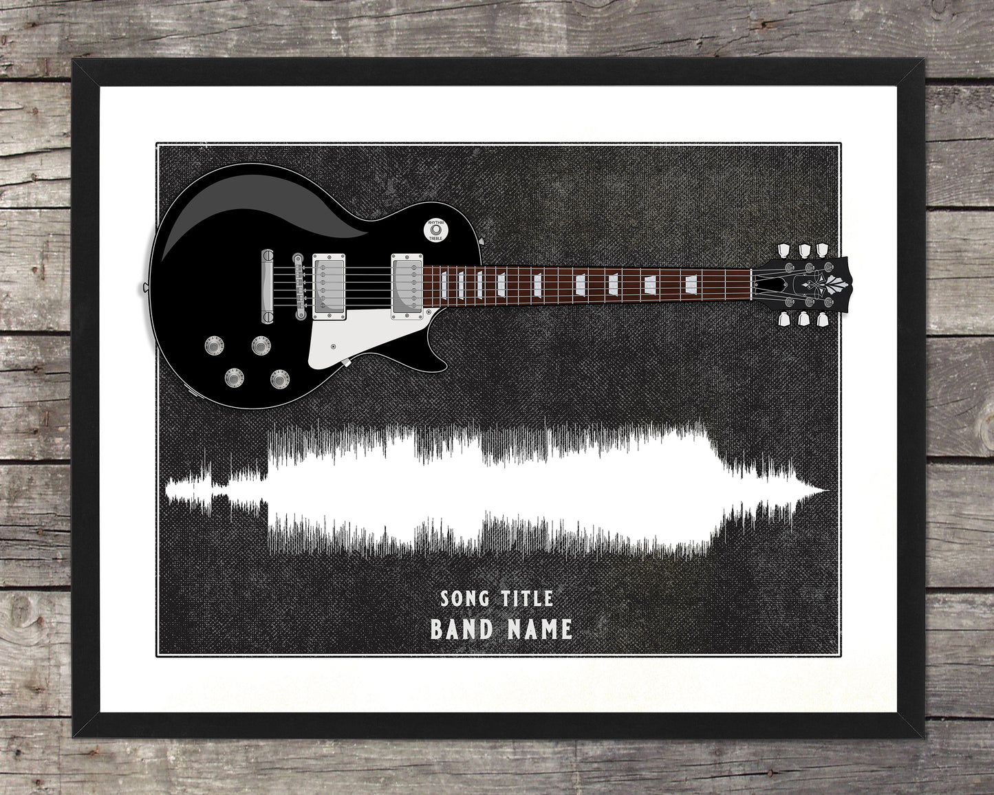 Custom Song Wave Print