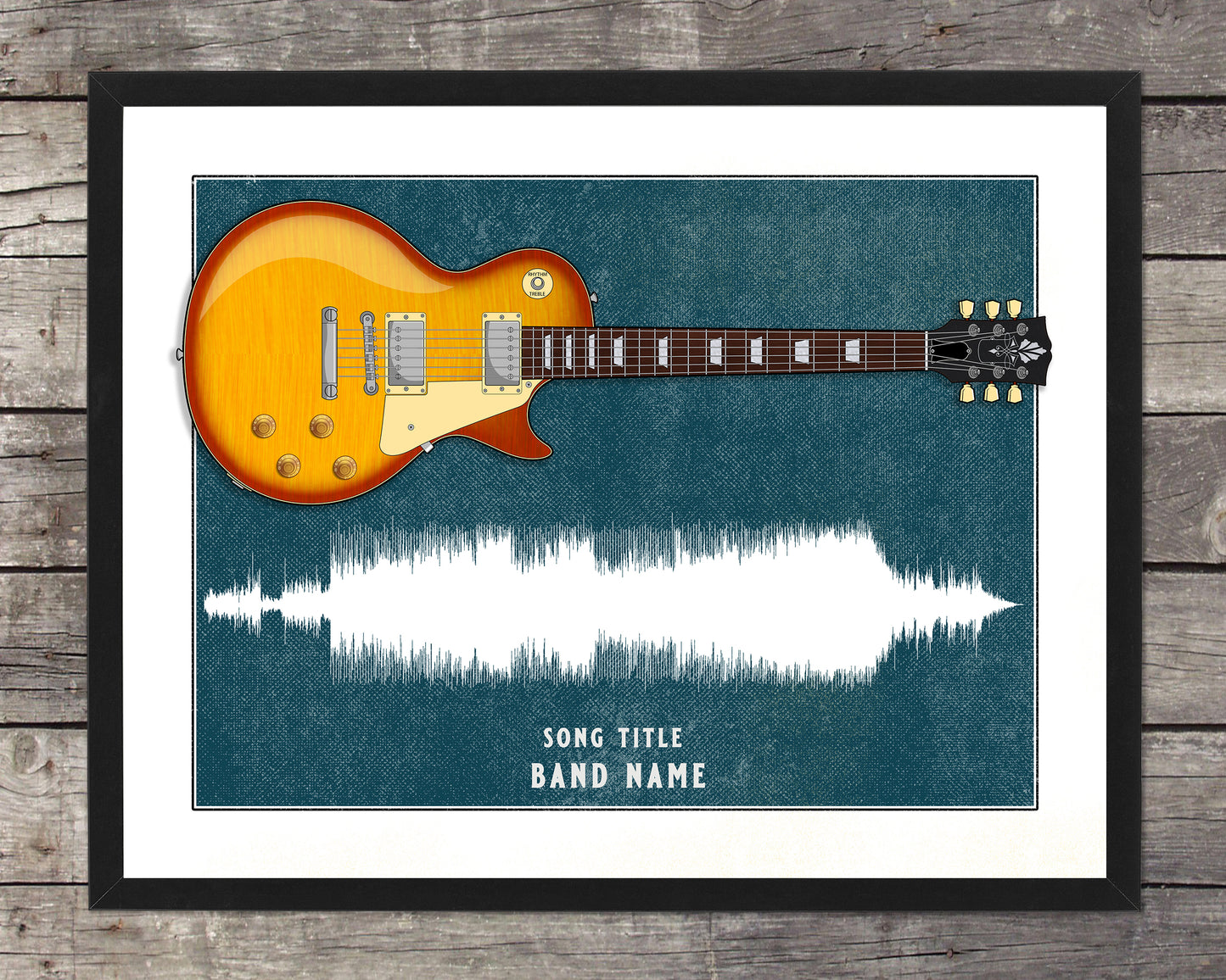 Custom Song Wave Print