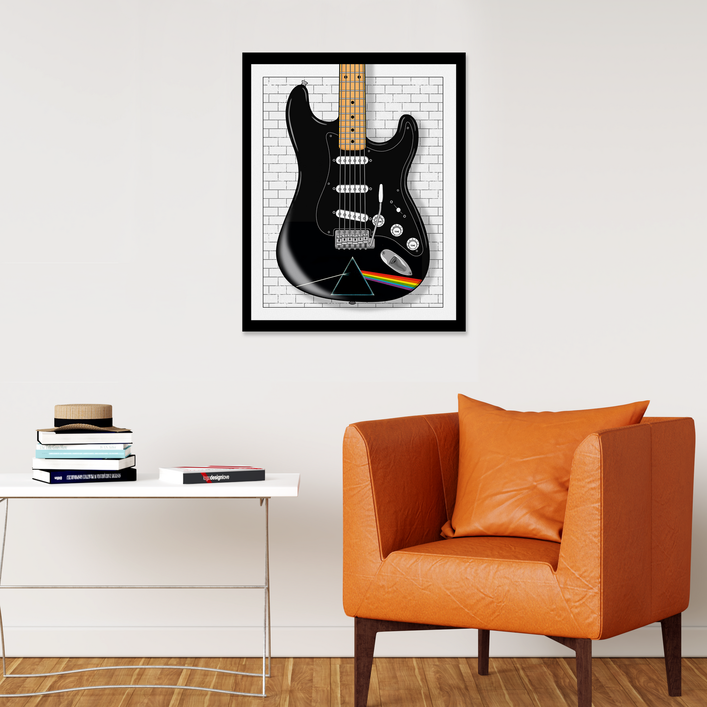 Pink Floyd David Gilmour Inspired Print